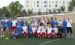 Polish Soccer Skills<br/>fot. Drużyny CE Europa Barcelona i reprezentacja WU17 przed meczem