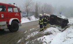 Wypadek 15 marca - kamieniołom Czarna. Zdjęcie ilustracyjne.<br/>fot. OSP Lutowiska