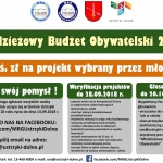 Rusza III edycja Młodzieżowego Budżetu Obywatelskiego <br/>fot. UM Ustrzyki Dolne