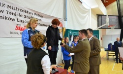Leśniczka ze Stuposian mistrzynią Polski leśników w tenisie stołowym