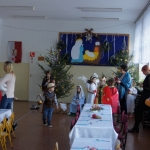 Jasełka w szkole podstawowej w Łodynie
