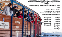Bieszczadzka Kolejka Leśna wprowadza zimowy rozkład jazdy<br/>fot. http://kolejka.bieszczady.pl/