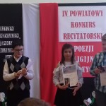 Finał IV Powiatowego Konkursu Recytatorskiego Poezji Religijno-Patriotycznej