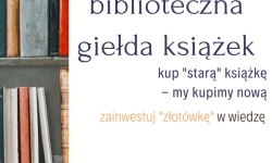 Przyjdź na Biblioteczną Giełdę Książek<br/>fot. Organizatorzy