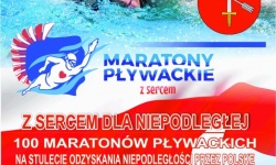 Maraton Pływacki z okazji Święta Niepodległości<br/>fot. organizatorzy