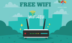 Routery zamontowane - WiFi4EU<br/>fot. UM Ustrzyki Dolne