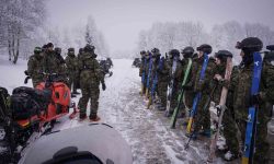 Ekstremalne szkolenie strażników granicznych w Bieszczadach