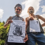 „Strajk niedźwiedzi” - aktywiści protestowali w Mucznem