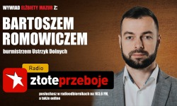 Wywiad z burmistrzem Ustrzyk Dolnych w Radiu Złote Przeboje<br/>fot. RED