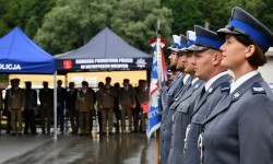 Święto Policji w Komendzie Powiatowej Policji w Ustrzykach Dolnych